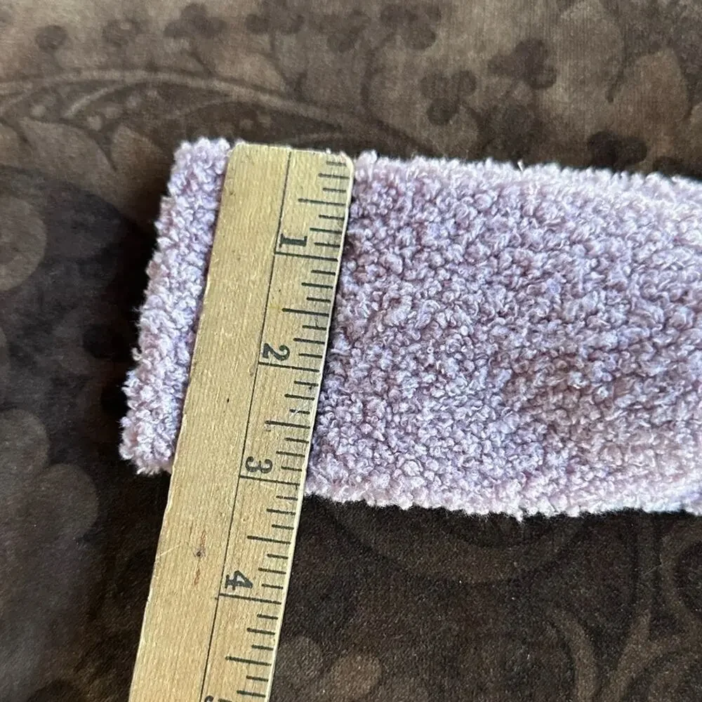 Fuzzy twist headband color handmade